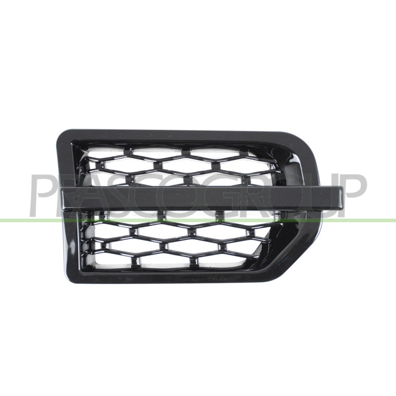 Grille argent d'aile avant côté passager Grille argent d'aile avant côté passager