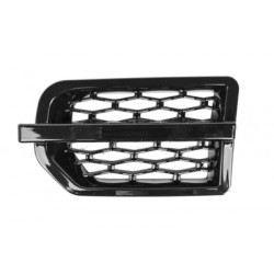 Grille noir brillant d'aile avant côté chauffeur