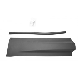 Bandeau noir de porte arrière côté chauffeur