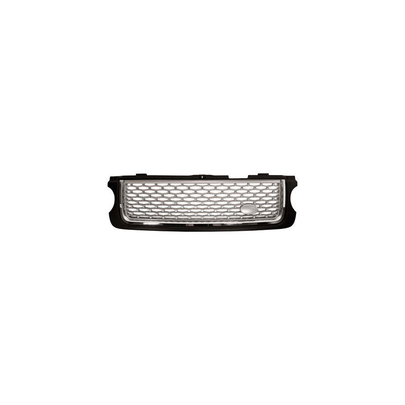 Grille de calandre noir brillant, argent et chrome Grille de calandre noir brillant, argent et chrome
