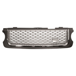 Grille de calandre grise foncé, argent et chrome