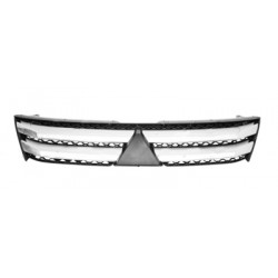 Grille de calandre noir avec moulure chrome