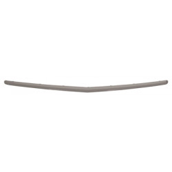 Baguette centrale grise de pare-chocs avant