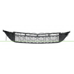 Grille centrale noire de pare-chocs avant