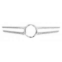 Moulure argent de grille de calandre