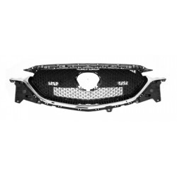 Grille de calandre noir avec moulure chrome