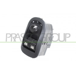 PANNEAU A BOUTON-POUSSOIR NOIR-2 INTERRUPTEURS-LEVE VITRE-PORTE AVANT GAUCHE-24