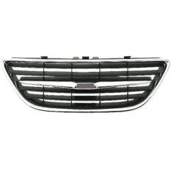 Grille supérieure chrome de pare-chocs avant