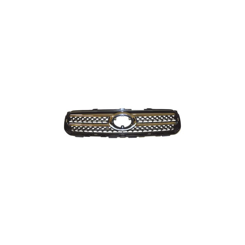 Grille de calandre noir avec moulure chrome Grille de calandre noir avec moulure chrome