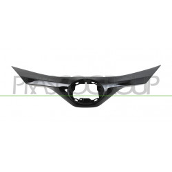 Cadre de grille inférieur noir brillant