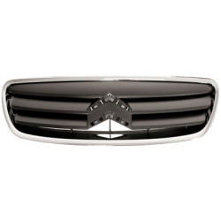 Grille de calandre avec chrome