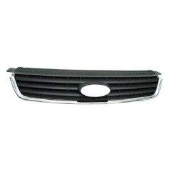 Grille de calandre noir avec moulure chrome