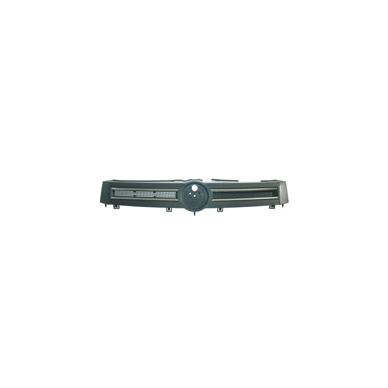 Grille de calandre noir avec moulure chrome