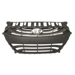 Grille de calandre noir avec moulure satiné
