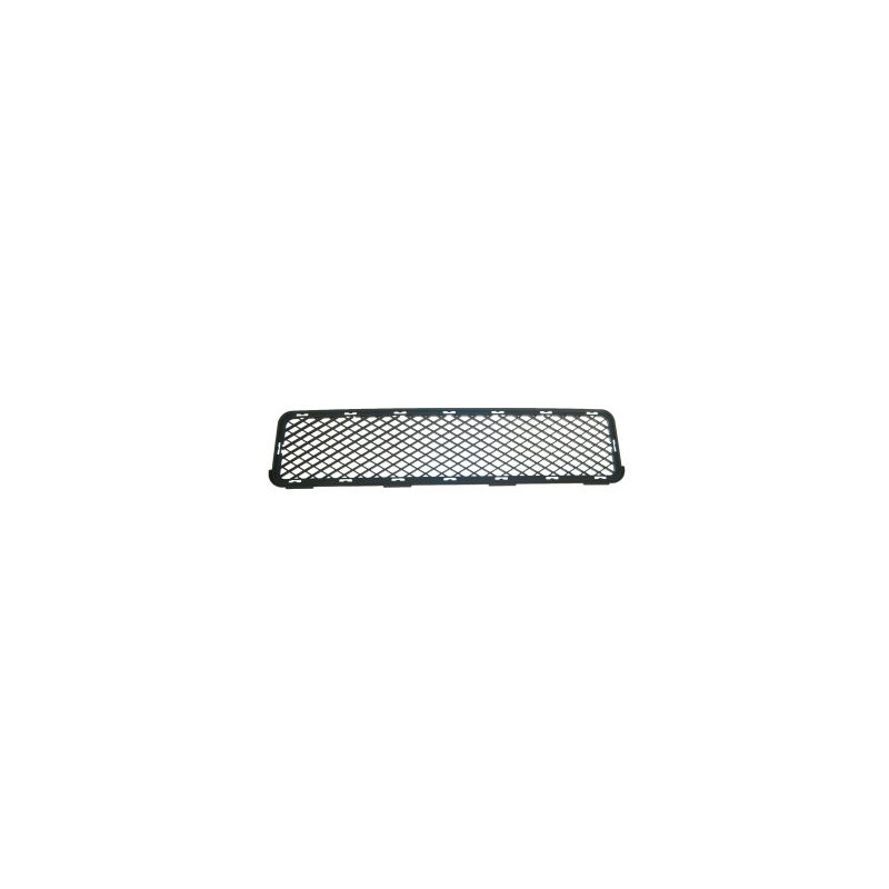 Grille centrale noire de pare-chocs avant