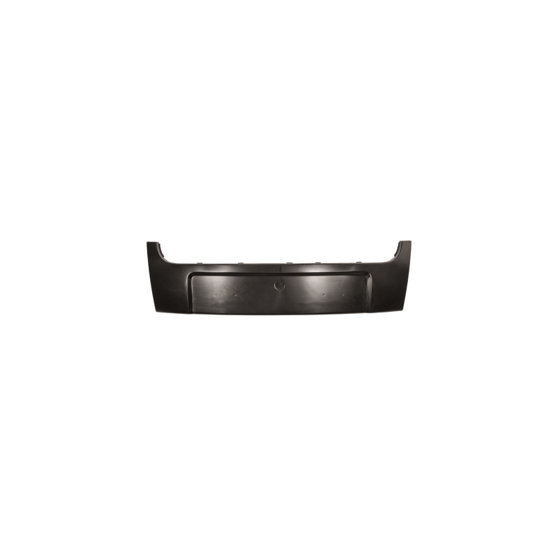 Bandeau central noir de pare-chocs avant