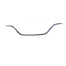 Moulure chrome de grille supérieure