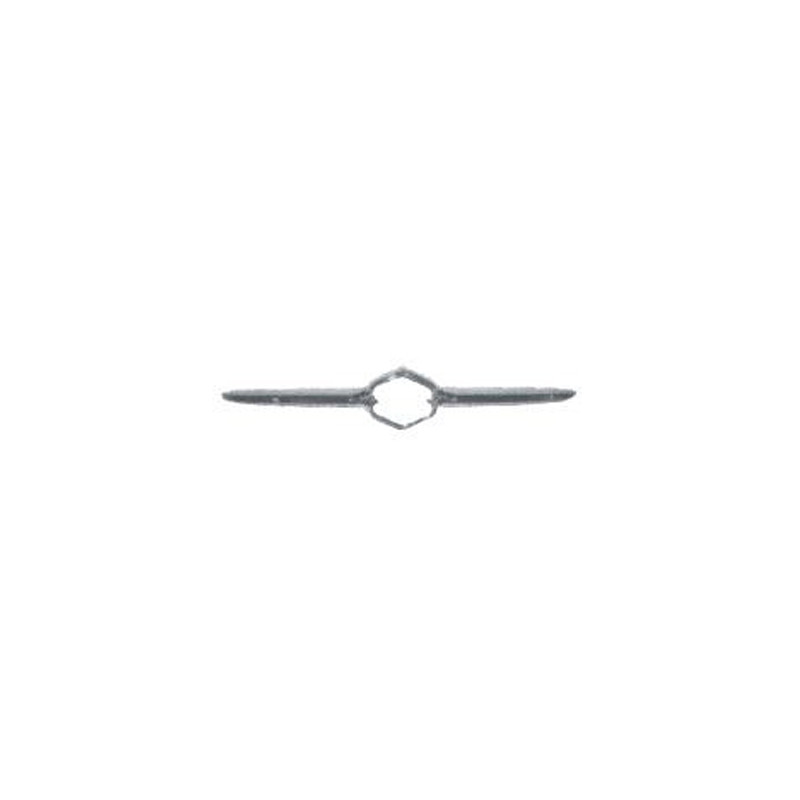 Moulure de grille centrale chrome de pare-chocs avant