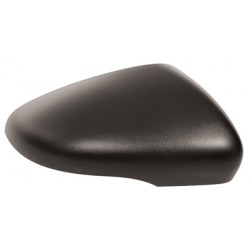Coque supérieur de rétroviseur noir côté passager