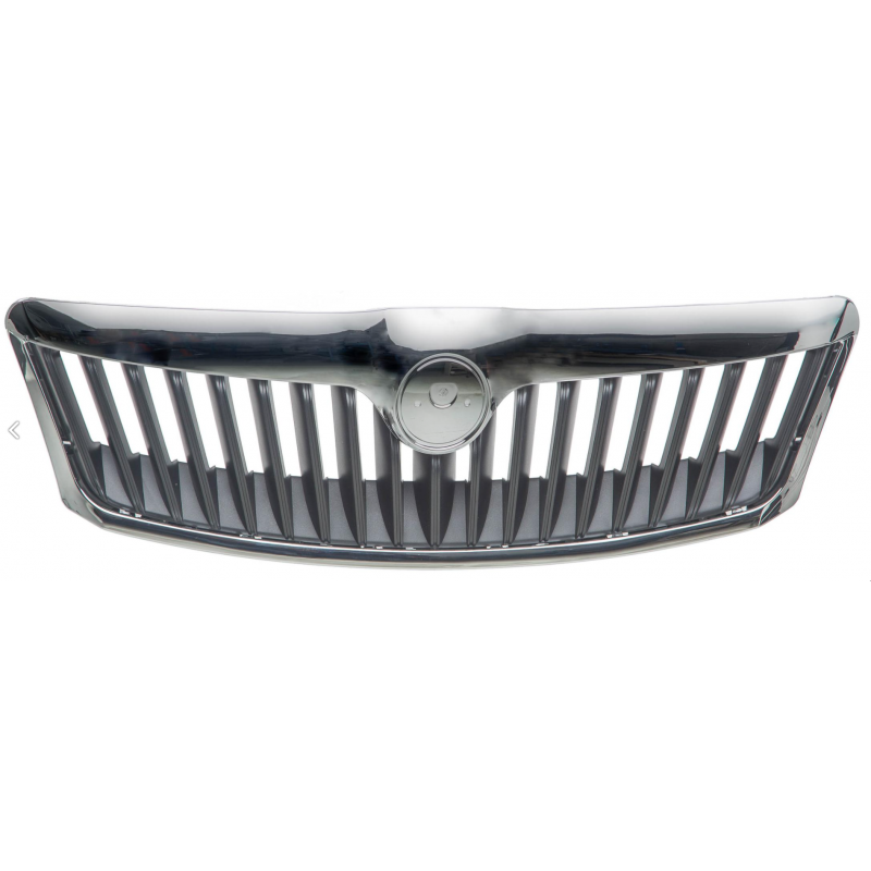 Grille de calandre avec enjoliveur chromé Grille de calandre avec enjoliveur chromé