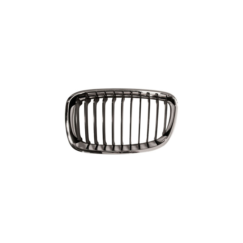 Grille de calandre noir avec cadre chrome côté chauffeur Grille de calandre noir avec cadre chrome côté chauffeur