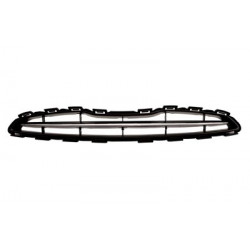 Grille de calandre grise avec moulure chrome