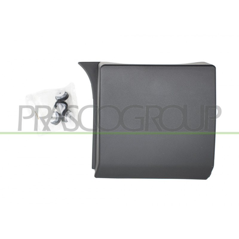 MOULURE LATERALE INFERIEURE CENTRALE DROITE-AVEC CLIPS-NOIR STRUCTUREE MOULURE LATERALE INFERIEURE CENTRALE DROITE-AVEC CLIPS-NOIR STRUCTUREE