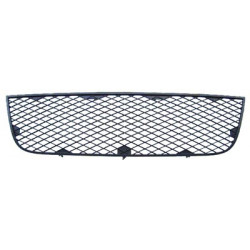 Grille centrale noire de pare-chocs avant