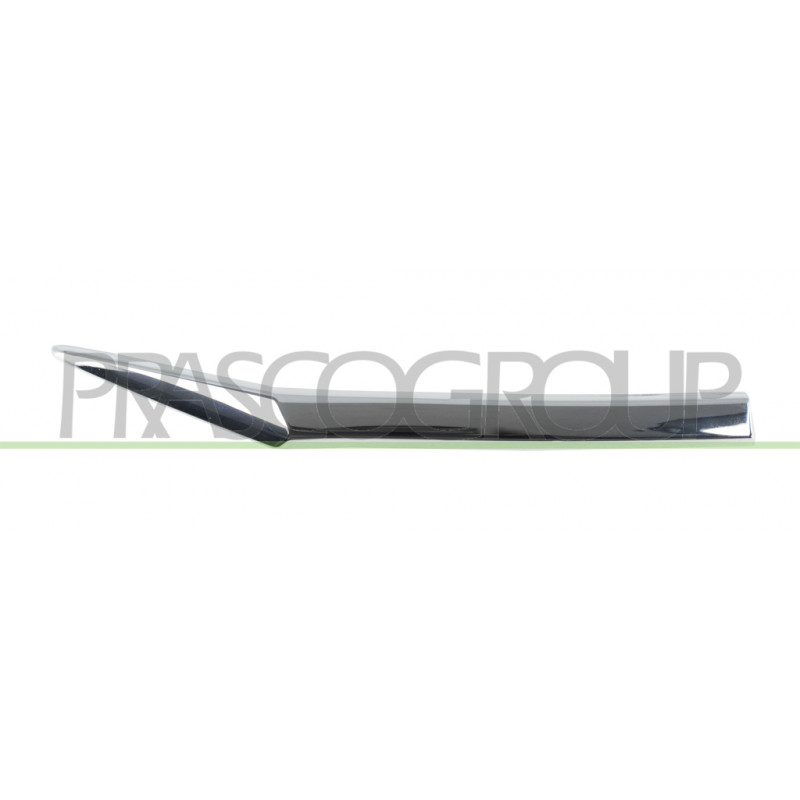 Moulure chrome de calandre côté passager Moulure chrome de calandre côté passager