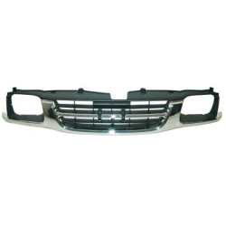 Grille de calandre argent, gris et chrome