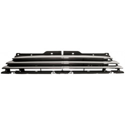 Grille de calandre noir avec moulure chrome