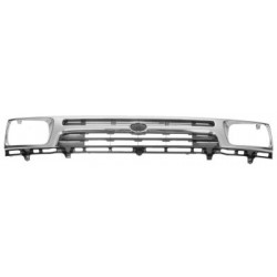 Grille de calandre argent et noir
