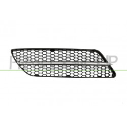 Grille de pare-chocs avant noir et enjoliveur chrome côté passager