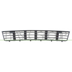 Grille centrale noire de pare-chocs avant