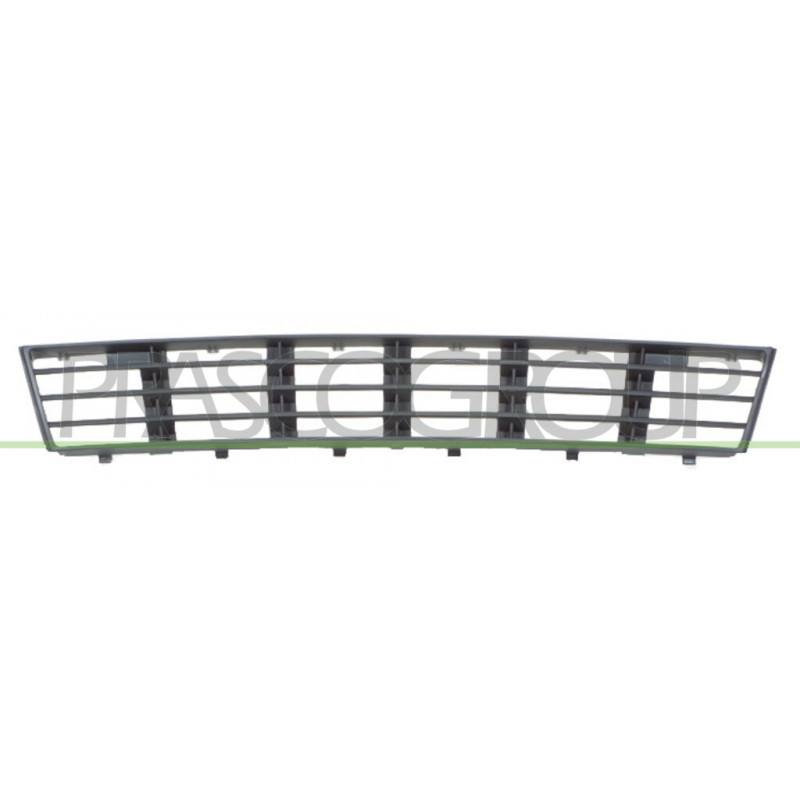 Grille centrale noire de pare-chocs avant