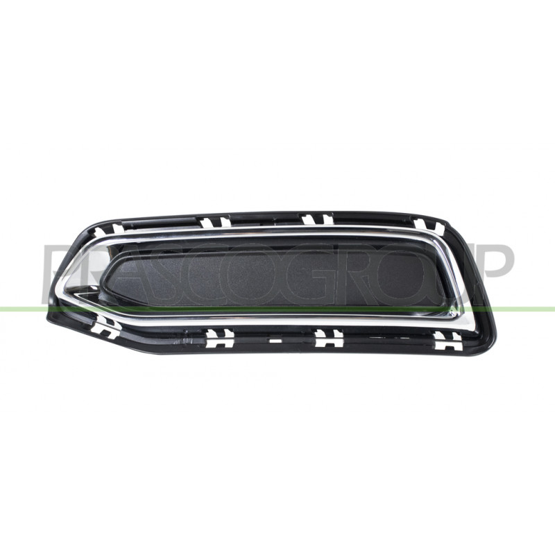 BANDEAU DROIT DE PARE-CHOCS ARRIERE NOIR AVEC CADRE CHROME' BANDEAU DROIT DE PARE-CHOCS ARRIERE NOIR AVEC CADRE CHROME'
