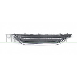 BANDEAU GAUCHE DE PARE-CHOCS ARRIERE NOIR AVEC BORDS CHROMES