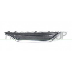 BANDEAU DROIT DE PARE-CHOCS ARRIERE NOIR AVEC BORDS CHROMES