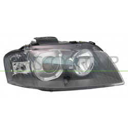 Phare Droit Xenon D2S+H7/Hid Electrique Avec Moteur