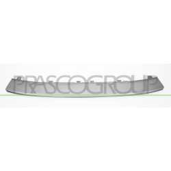 Bandeau central inférieur argent de pare-chocs avant