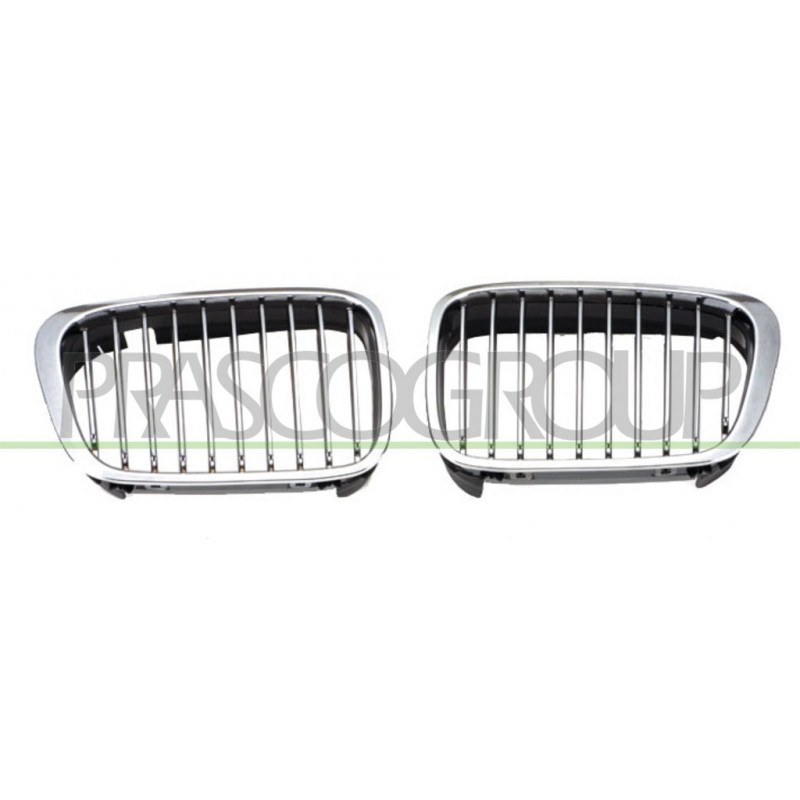 Grille de calandre chrome côté passager Grille de calandre chrome côté passager