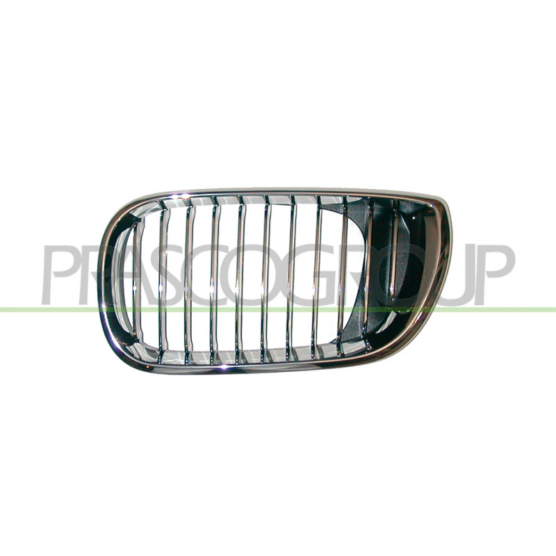 Grille de calandre chrome chrome noir côté chauffeur Grille de calandre chrome chrome noir côté chauffeur