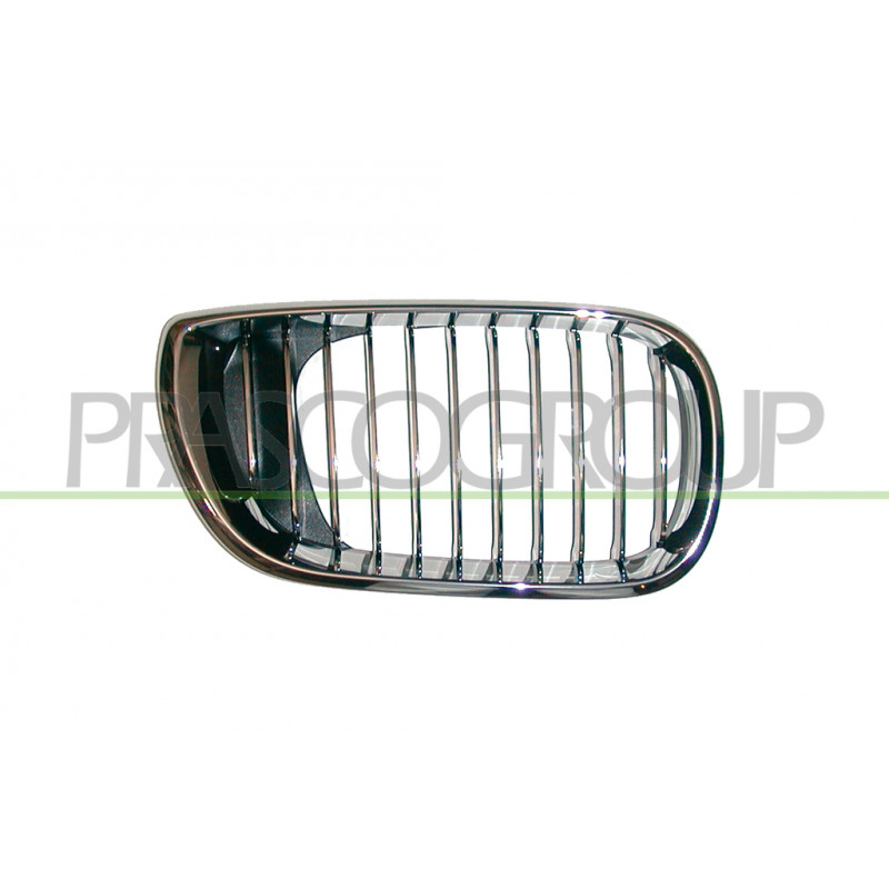 Grille de calandre chrome chrome noir côté passager Grille de calandre chrome chrome noir côté passager