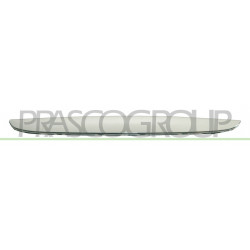 Moulure supérieure chrome de grille de calandre côté chauffeur