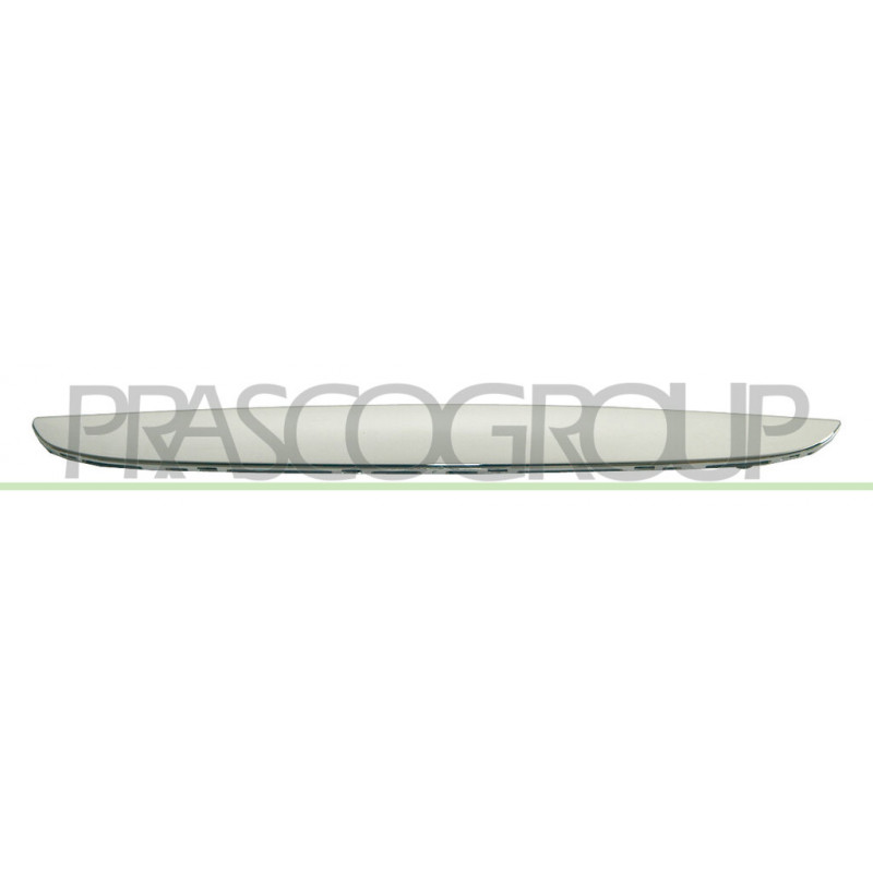 Moulure supérieure chrome de grille de calandre côté chauffeur Moulure supérieure chrome de grille de calandre côté chauffeur