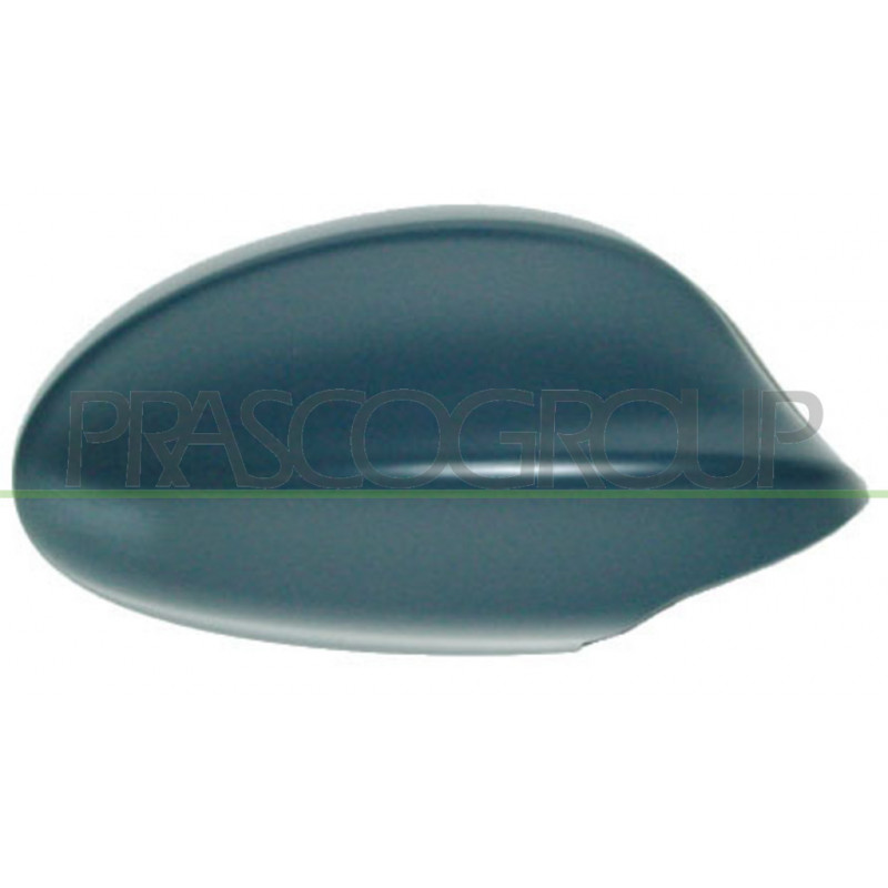 Coque de rétroviseur à peindre avec apprêt côté passager Coque de rétroviseur à peindre avec apprêt côté passager