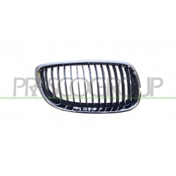 Grille de calandre chrome chrome noir côté passager