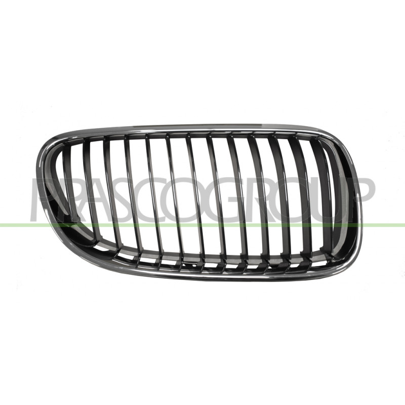 Grille de calandre chrome chrome noir côté passager Grille de calandre chrome chrome noir côté passager