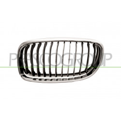 Grille de calandre chrome chrome noir côté chauffeur
