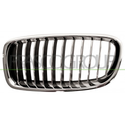 Grille de calandre chrome chrome noir côté chauffeur